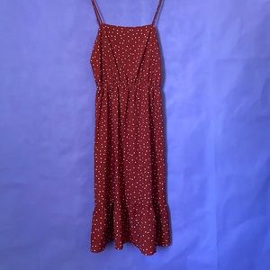 STAR ⭐️ Red Midi Dress